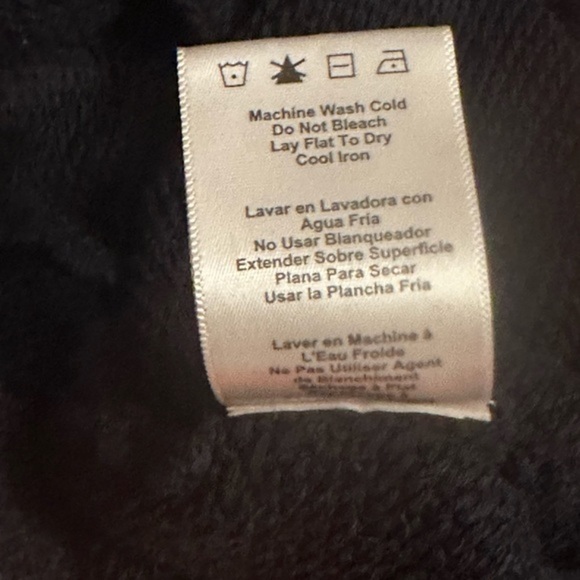 UGG Anjeline Pullover Herringbone Knit Cape Poncho Black XS/S - Picture 9 of 11